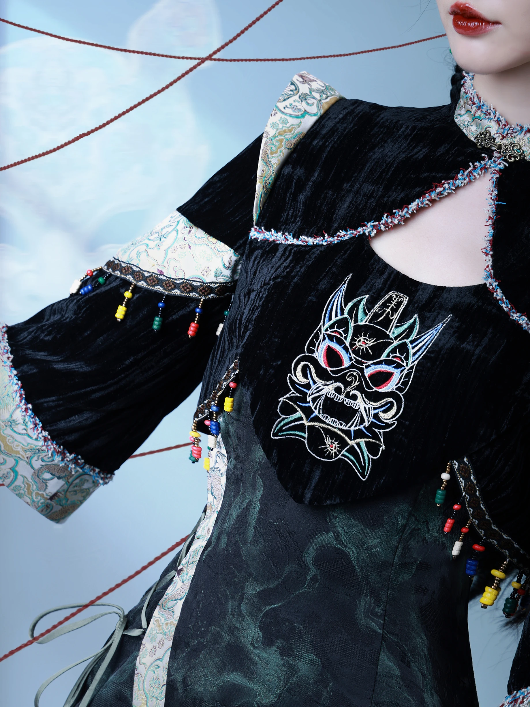 Длинная юбка А-силуэта с тяжелой вышивкой, в народном традиционном этническом стиле, осенне-зимняя, с цветочным узором, женская...
Длинная юбка А-силуэта с тяжелой вышивкой, в народном традиционном этническом стиле, осенне-зимняя, с цветочным узором, женская...