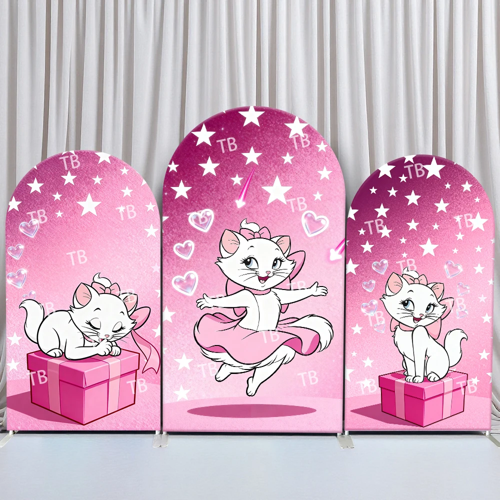 Disney Marie The Cat Arch Backdrop Cover Stars Hearts Gift Ballerina Dress for Birthday and Baby Shower Party Photo Booth Props
Disney Marie The Cat Arch Backdrop Cover Stars Hearts Gift Ballerina Dress for Birthday and Baby Shower Party Photo Booth Props