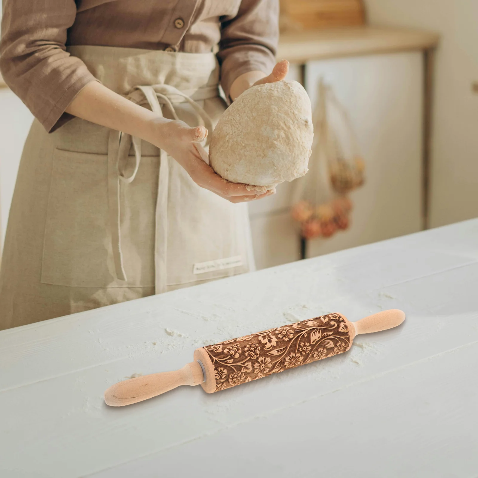 Rolling Pin Pastry Mat Gingerbread Roller Christmas Cookie Wood Baking Emboss Adjustable Pins
Rolling Pin Pastry Mat Gingerbread Roller Christmas Cookie Wood Baking Emboss Adjustable Pins