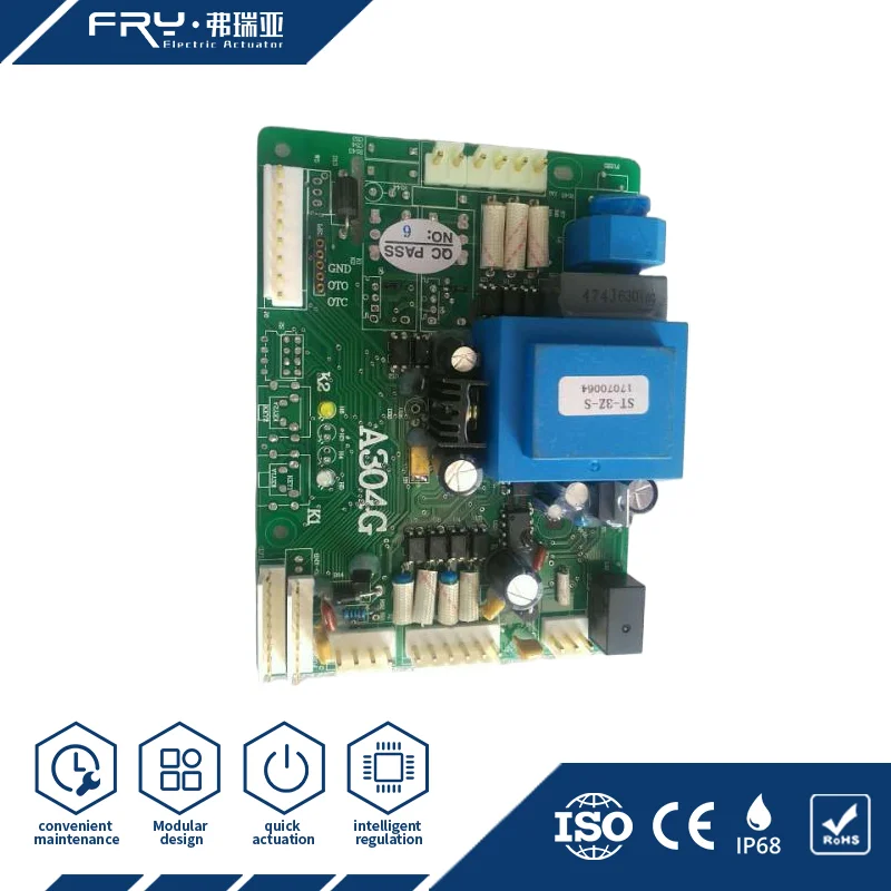 Premium Electric Actuator Drive Board Circuit Module for Various Valve Actuator in Industrial Control System
Premium Electric Actuator Drive Board Circuit Module for Various Valve Actuator in Industrial Control System