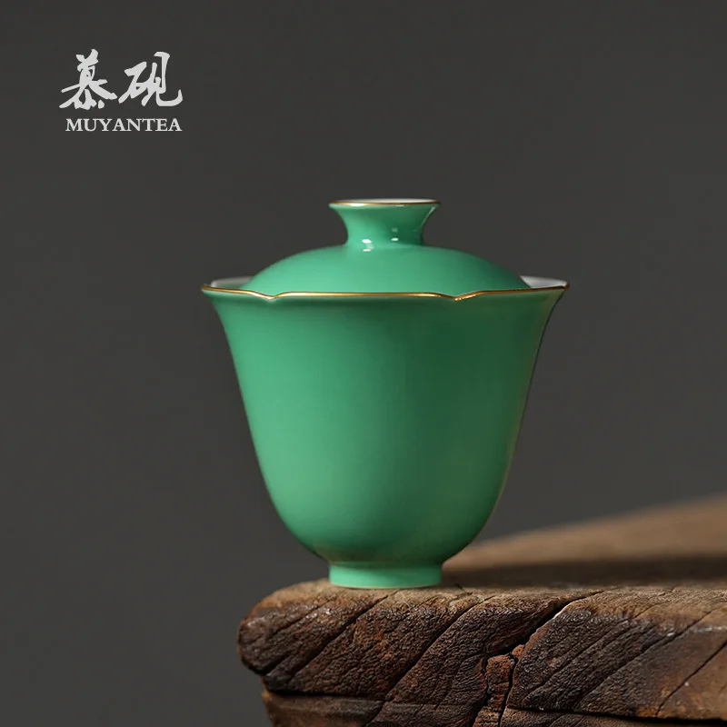 Hand-Painted Leisurely Floral Pattern Handmade Outdoor Mountain-Style Gaiwan Cup, Okra Rock Gaiwan, Ceramic Kung Fu Tea Bowl
Hand-Painted Leisurely Floral Pattern Handmade Outdoor Mountain-Style Gaiwan Cup, Okra Rock Gaiwan, Ceramic Kung Fu Tea Bowl