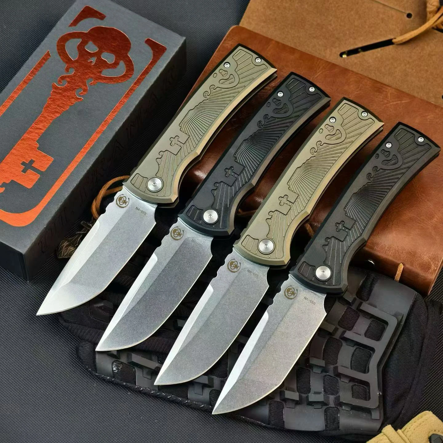 Lism Store Pro-Tech Chaves Redencion 229 Folding Knife 3.35" S35VN Blade, Aluminum Handles
Lism Store Pro-Tech Chaves Redencion 229 Folding Knife 3.35" S35VN Blade, Aluminum Handles
