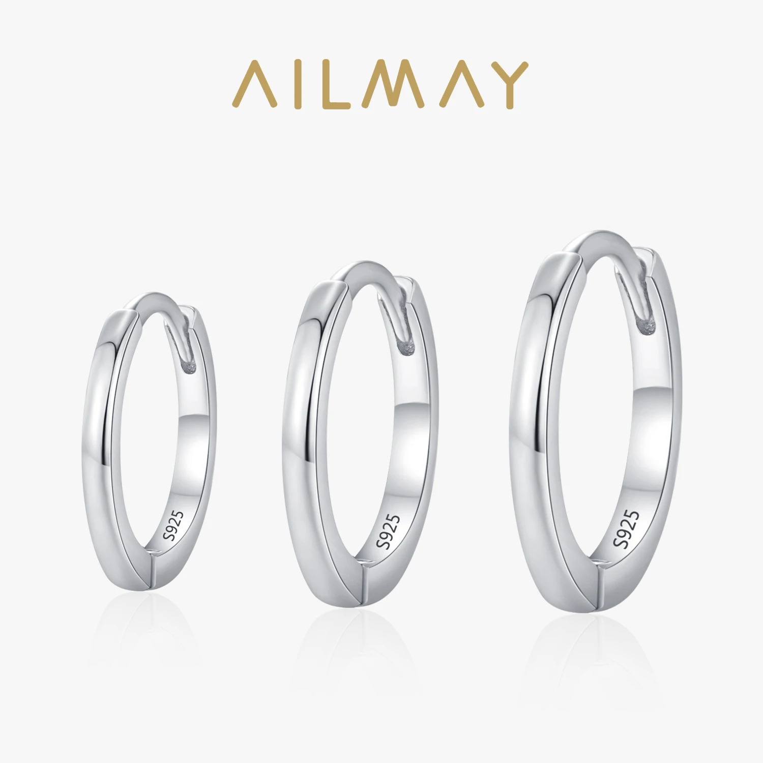 Ailmay 925 Sterling Silver Minimalist Classic Hoop Earrings, Cartilage Piercing Earrings For Women Everyday Wear And As Gifts
Ailmay 925 Sterling Silver Minimalist Classic Hoop Earrings, Cartilage Piercing Earrings For Women Everyday Wear And As Gifts