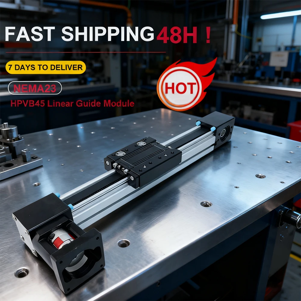 4 шт. HPVB45 NEMA23 эффективный ход хода 600-700 мм HTD3M-15 ремень ГРМ линейная направляющая модуль движения раздвижной
4 шт. HPVB45 NEMA23 эффективный ход хода 600-700 мм HTD3M-15 ремень ГРМ линейная направляющая модуль движения раздвижной