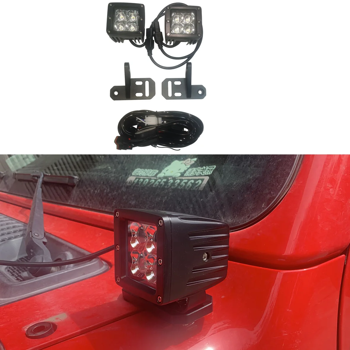 Lantsun JL1272 A-pillar spot light with bracket for jeep JL for wrangler JL 2018+ led light
Lantsun JL1272 A-pillar spot light with bracket for jeep JL for wrangler JL 2018+ led light