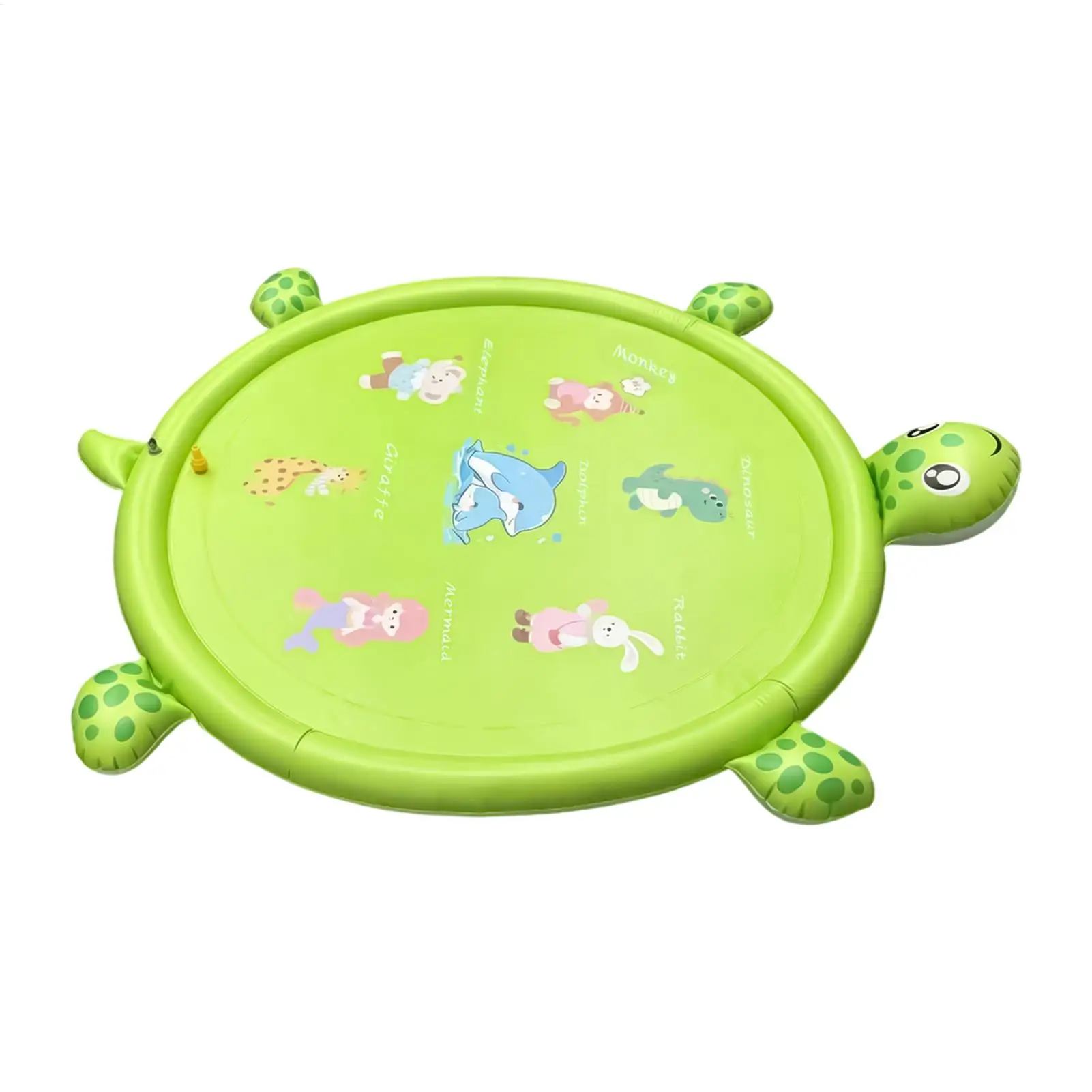 Water Play Pad 83.9in Non-slip Cute Turtle Pool Games Water Play Mat Sprinkler for Boys Girls Pets Backyard Garden Lawn Summer
Water Play Pad 83.9in Non-slip Cute Turtle Pool Games Water Play Mat Sprinkler for Boys Girls Pets Backyard Garden Lawn Summer