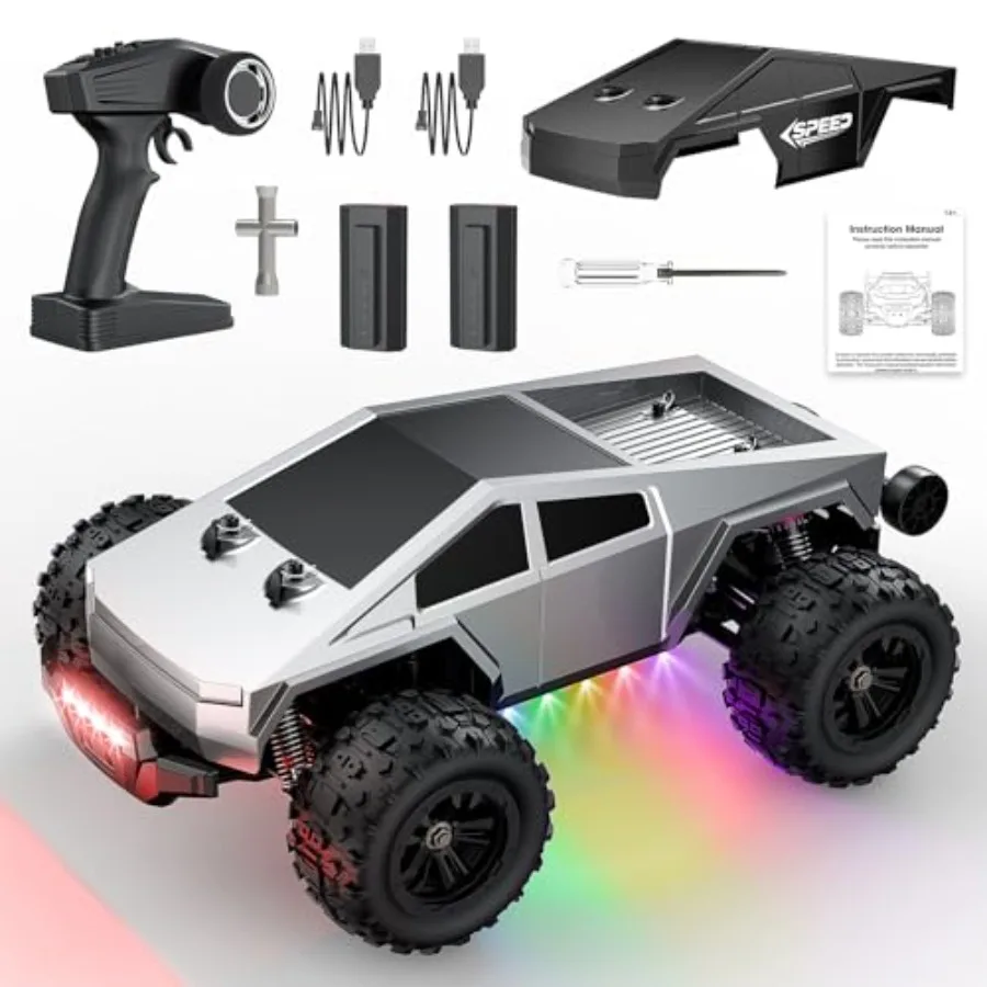 Радиоуправляемый внедорожный пикап 1:16 с бесщеточным двигателем, 60 км/ч, высокоскоростной, 4WD, электрический, для взрослых
Радиоуправляемый внедорожный пикап 1:16 с бесщеточным двигателем, 60 км/ч, высокоскоростной, 4WD, электрический, для взрослых