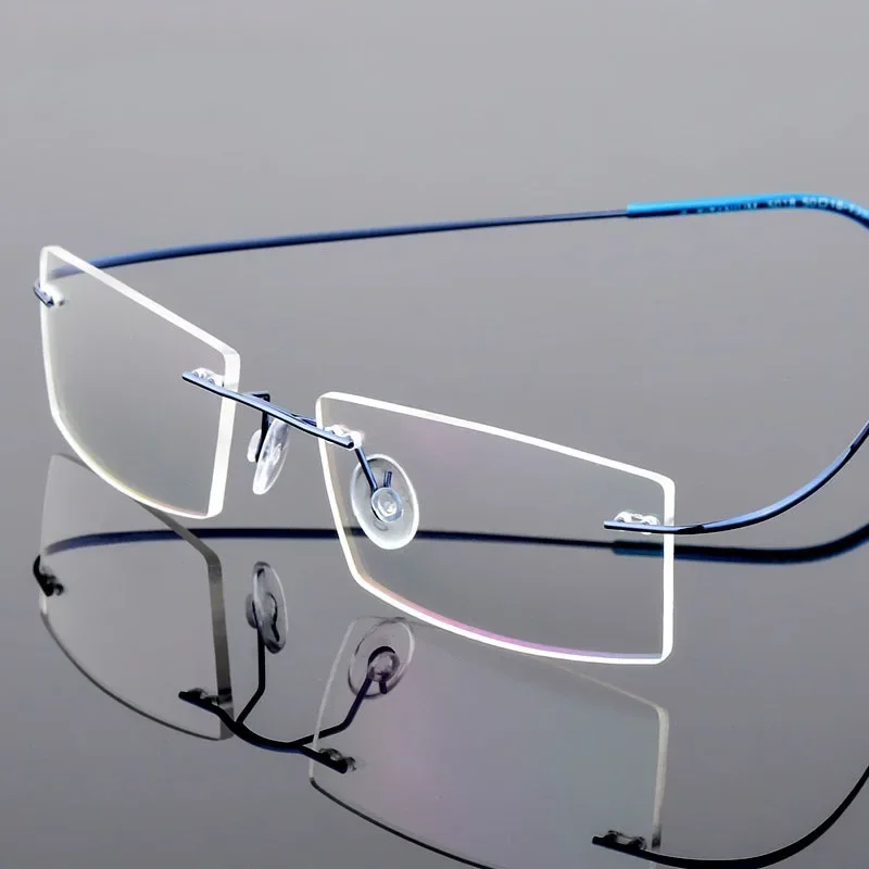 Ultralight titanium super elastic bezelless fashion glasses men, business temperament decorative glassesBBB
Ultralight titanium super elastic bezelless fashion glasses men, business temperament decorative glassesBBB