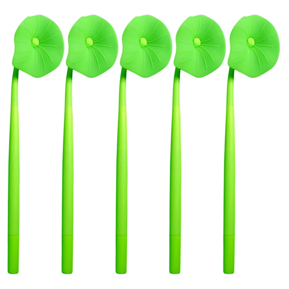 5 Pcs Lotus Leaf Gel Pen Kawaii Stationery Creative Pens Aesthetic for Journaling Silica Supply Student Use Handwriting
5 Pcs Lotus Leaf Gel Pen Kawaii Stationery Creative Pens Aesthetic for Journaling Silica Supply Student Use Handwriting