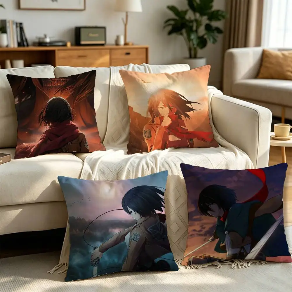 A-Attack on T-Titan M-Mikasa Pillow cover Simple solid color design matches various bedroom decoration styles,Surprise.
A-Attack on T-Titan M-Mikasa Pillow cover Simple solid color design matches various bedroom decoration styles,Surprise.