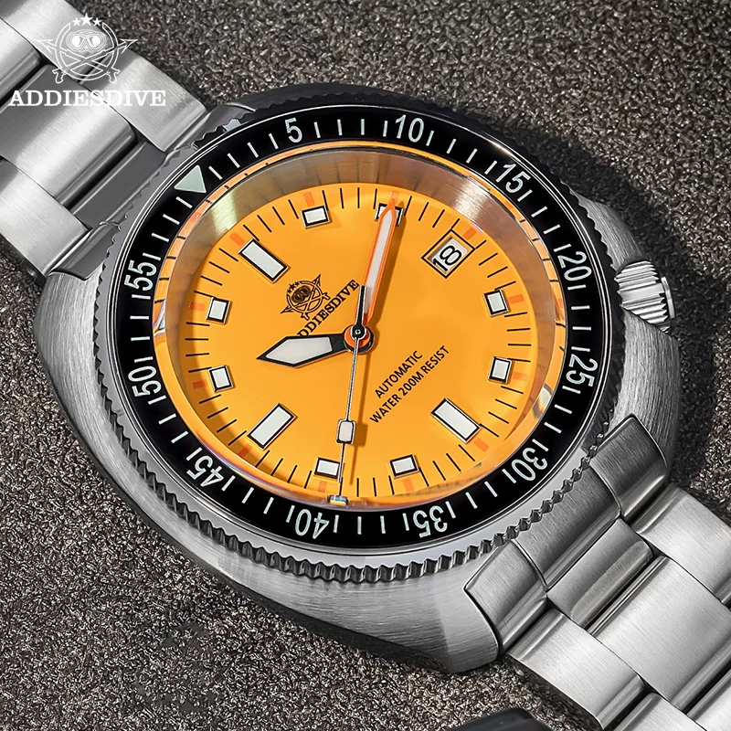 ADDIESDIVE Automatic Watch for Men Sapphire AR Coated 20Bar Diving Luminous Men Wristwatch NH35 Mechanical Men Watches New
ADDIESDIVE Automatic Watch for Men Sapphire AR Coated 20Bar Diving Luminous Men Wristwatch NH35 Mechanical Men Watches New