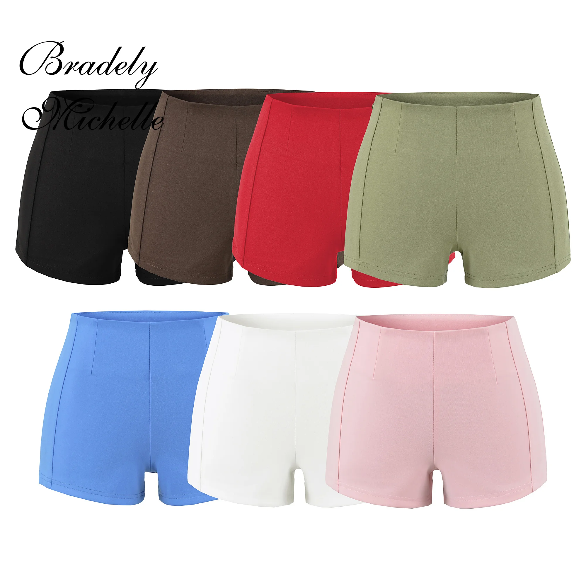 Women's High Waist Yoga Leggings Shorts with Side Zipper Tight Biker Shorts Push Up Booty Lifting Fitness Workout Pants
Women's High Waist Yoga Leggings Shorts with Side Zipper Tight Biker Shorts Push Up Booty Lifting Fitness Workout Pants