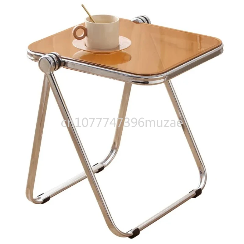 Acrylic Folding Small Coffee Table, Simple and Thickened Nordic Light Luxury Transparent Edge Table
Acrylic Folding Small Coffee Table, Simple and Thickened Nordic Light Luxury Transparent Edge Table