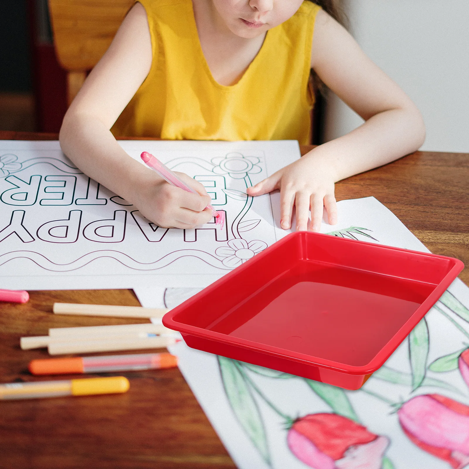 4pcs Plastic Storage Trays s Stationery Tray Multi Functional Pp Craft Organizers For Diy Preschool Classroom
4pcs Plastic Storage Trays s Stationery Tray Multi Functional Pp Craft Organizers For Diy Preschool Classroom
