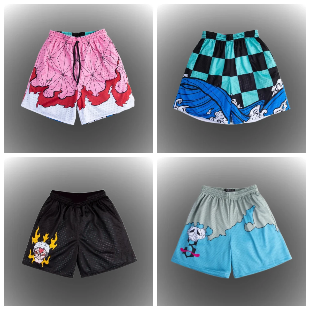 Anime Casual Shorts Men Women Manga Cartoon Sports Gym Shorts Fitness 3D Print Quick Dry Mesh Board Shorts Summer Male
Anime Casual Shorts Men Women Manga Cartoon Sports Gym Shorts Fitness 3D Print Quick Dry Mesh Board Shorts Summer Male