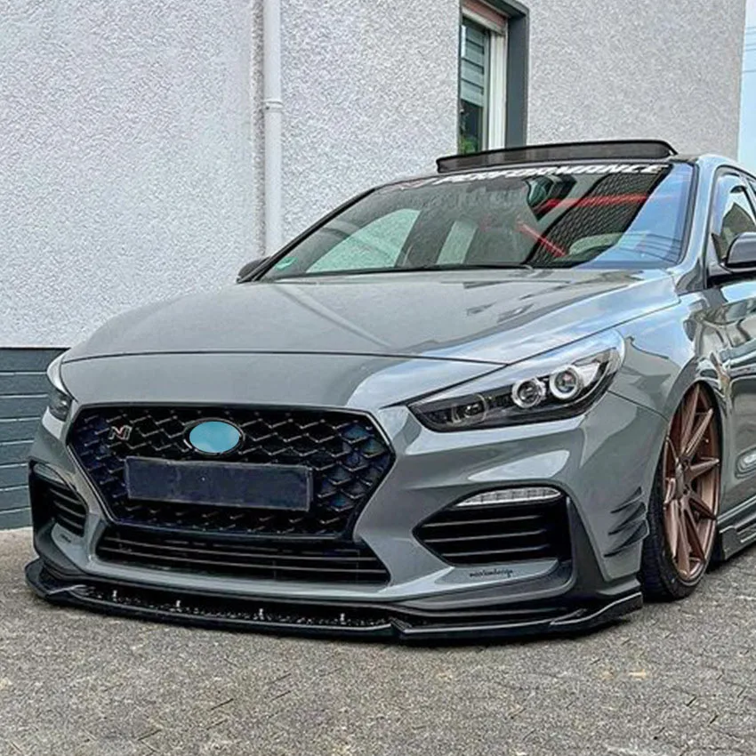 Для Hyundai i30 N MK3 2017-2020: передний спойлер-диффузор для бампера, внешняя модификация
Для Hyundai i30 N MK3 2017-2020: передний спойлер-диффузор для бампера, внешняя модификация
