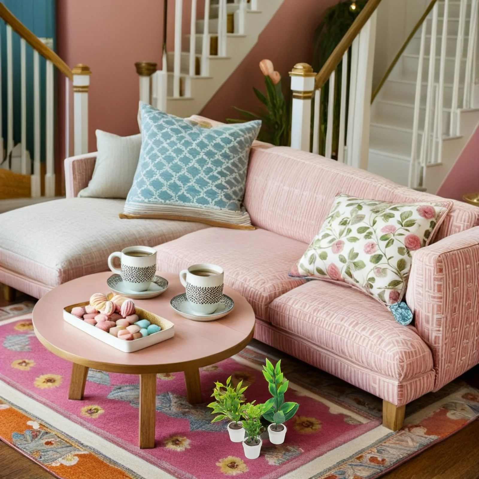 3pcs Mini Garden Decor: Miniature Potted Plants For Dollhouse Scenery Micro Landscape Props Desktop Plant Decoration Artificial
3pcs Mini Garden Decor: Miniature Potted Plants For Dollhouse Scenery Micro Landscape Props Desktop Plant Decoration Artificial