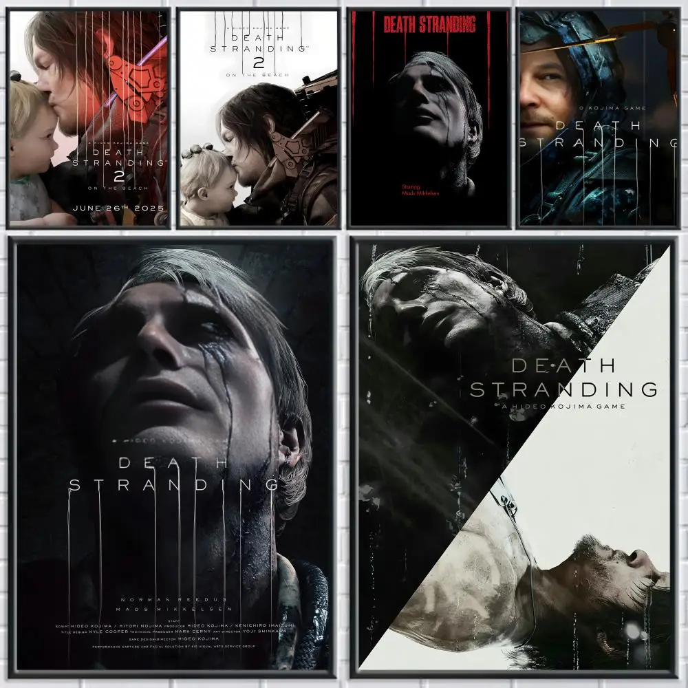 Good Game D-Death Stranding Painting Calligraphy Canvas Posters Wallart for Living Room Bar Painting Decoration Room Wall Decor
Good Game D-Death Stranding Painting Calligraphy Canvas Posters Wallart for Living Room Bar Painting Decoration Room Wall Decor