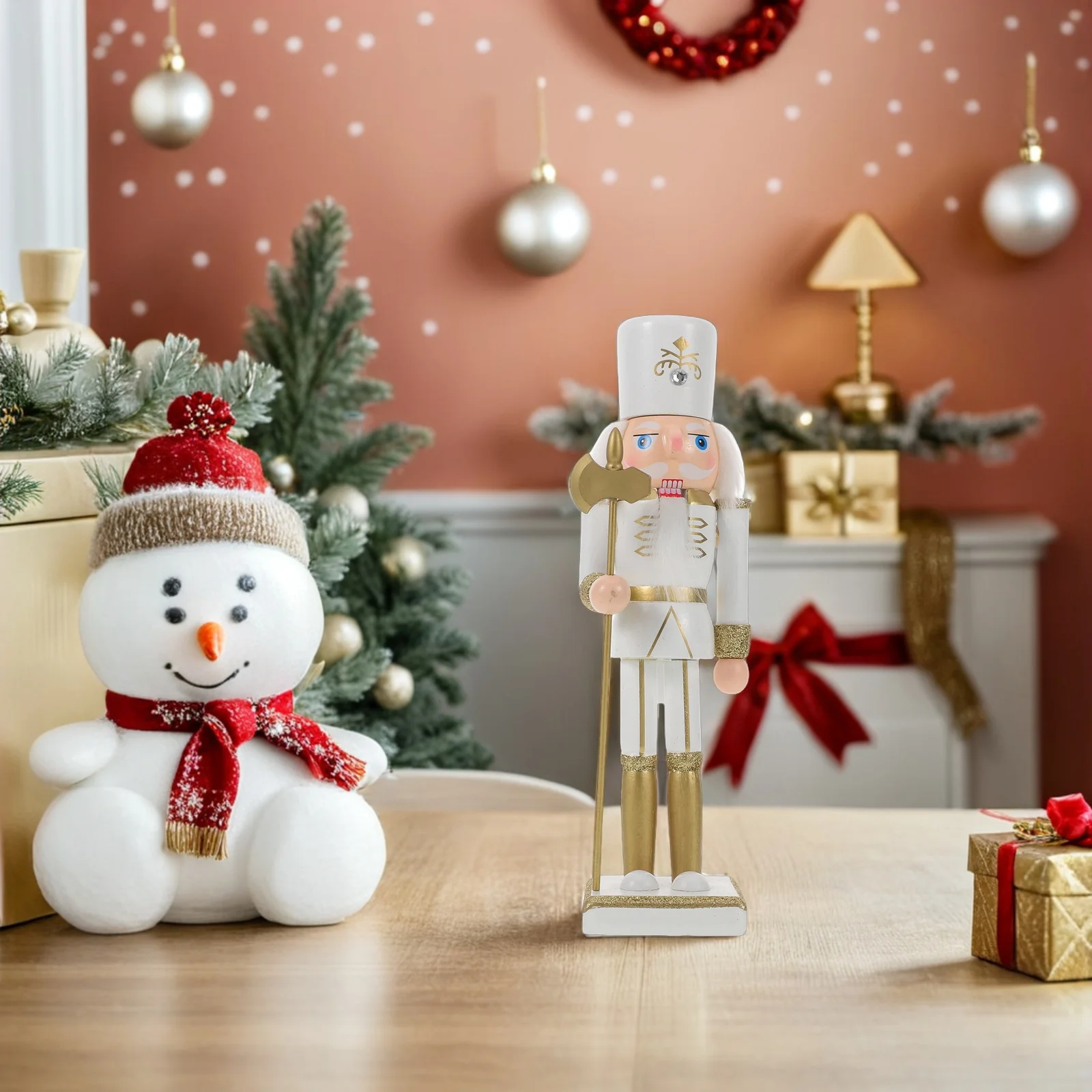 Christmas Nutcracker Soldier Wooden Nutcracker Ornament 25Cm Traditional Hand Carved Festive Table Shelf Fireplace
Christmas Nutcracker Soldier Wooden Nutcracker Ornament 25Cm Traditional Hand Carved Festive Table Shelf Fireplace