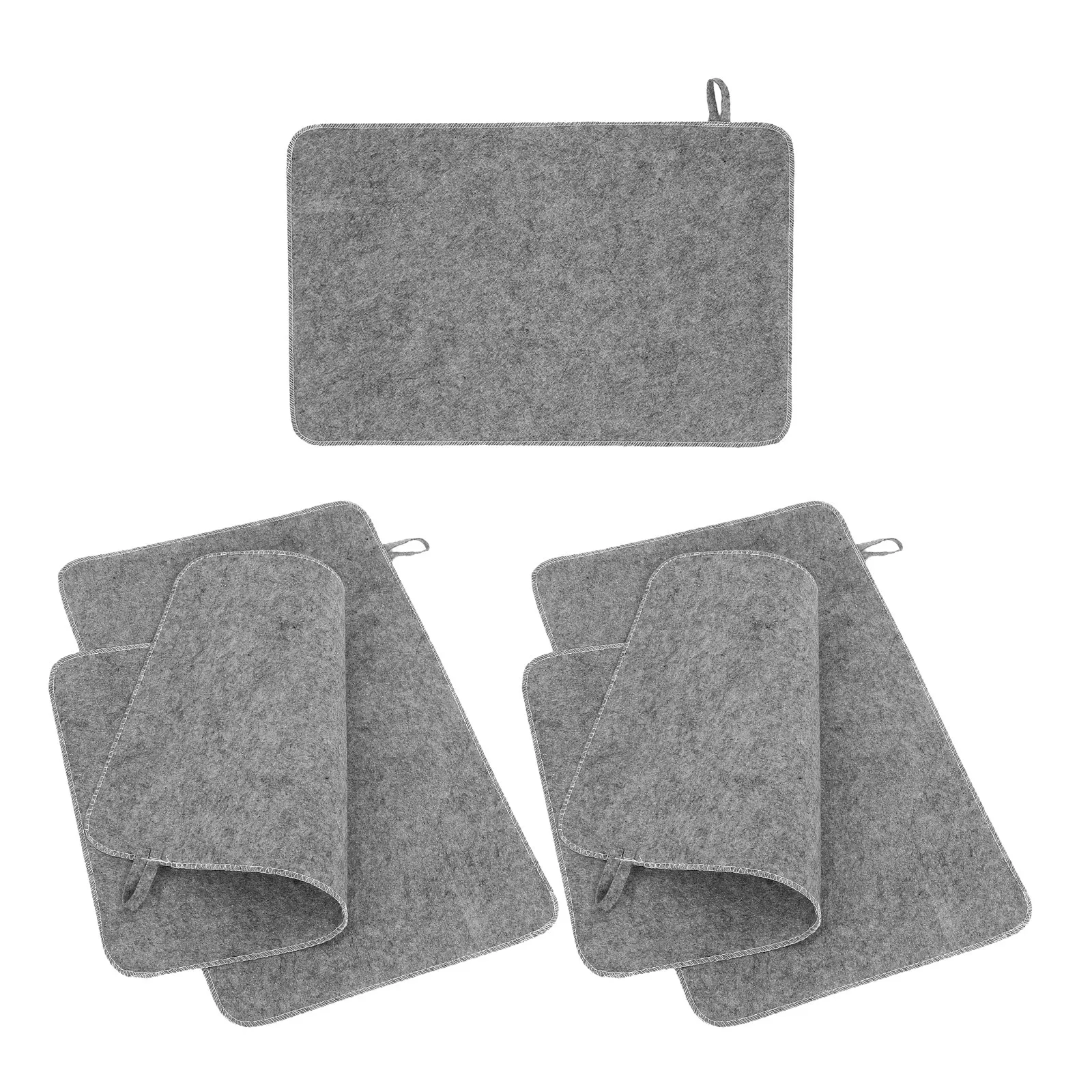 Набор из 5 быстросохнущих войлочных ковриков для сауны: изоляционные подушки для ванной, портативные аксессуары для сидений и спа-процедур
Набор из 5 быстросохнущих войлочных ковриков для сауны: изоляционные подушки для ванной, портативные аксессуары для сидений и спа-процедур