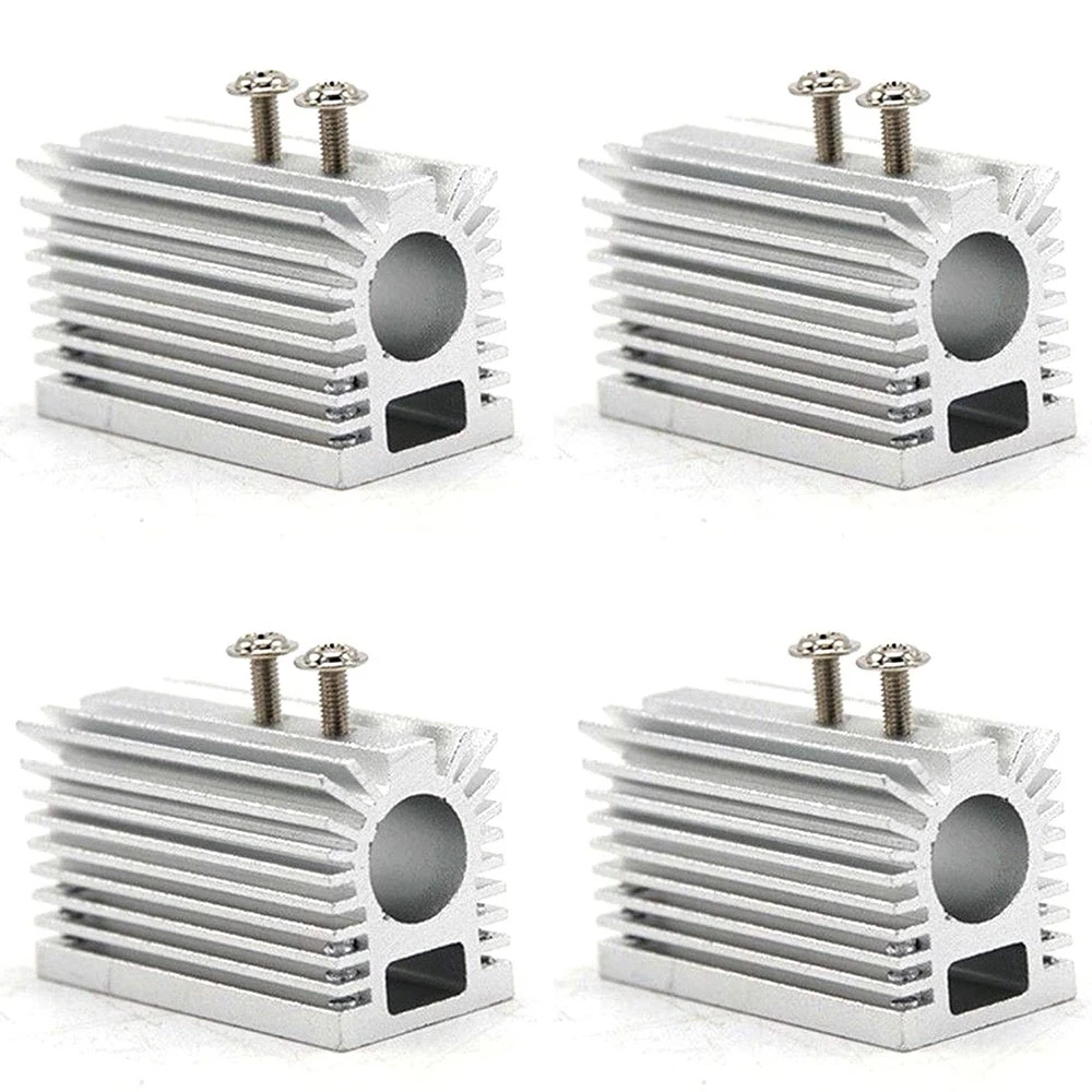 4pcs 12mm Silver Heat Sink Heatsink Holder for 12mm Blue/Green/Red/IR Laser Modules
4pcs 12mm Silver Heat Sink Heatsink Holder for 12mm Blue/Green/Red/IR Laser Modules
