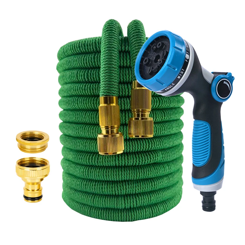 Expandable Magic Hose Pipe High-Pressure Car Wash Hose Adjustable Spray Flexible Home Garden Watering Hose Cleaning Water Gun
Expandable Magic Hose Pipe High-Pressure Car Wash Hose Adjustable Spray Flexible Home Garden Watering Hose Cleaning Water Gun