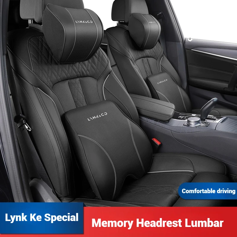 Car Leather Seat Headrest Neck Pillow Lumbar Back Cushion Memory Foam For LYNK&CO Linke 03 02 01 PHEV Linke 01 Car Accessories
Car Leather Seat Headrest Neck Pillow Lumbar Back Cushion Memory Foam For LYNK&CO Linke 03 02 01 PHEV Linke 01 Car Accessories