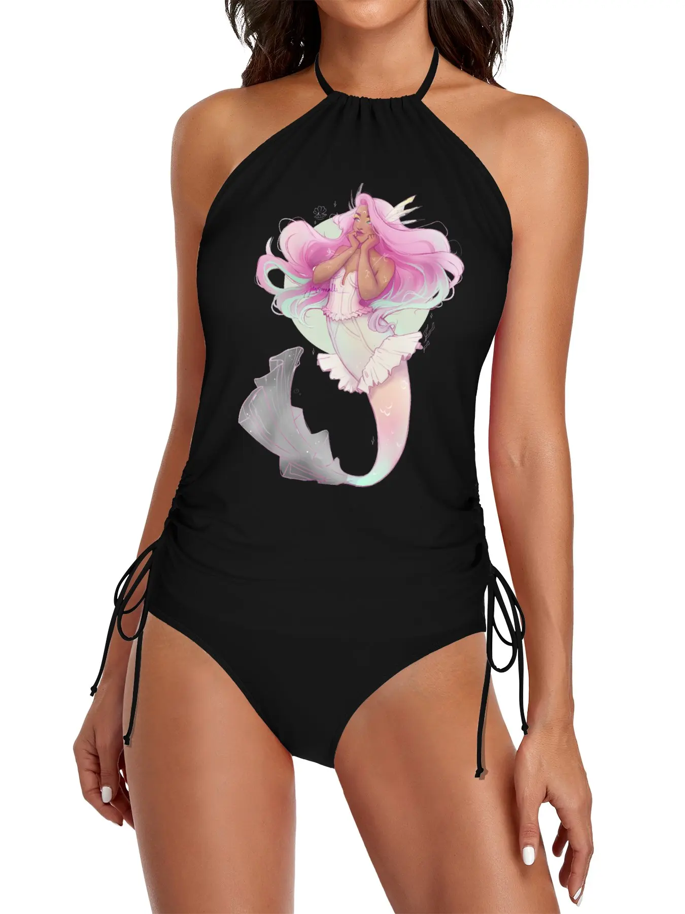 Pink mermaid Split Swimsuit Set Swimwear women Swimsuit black beach clothes women
Pink mermaid Split Swimsuit Set Swimwear women Swimsuit black beach clothes women