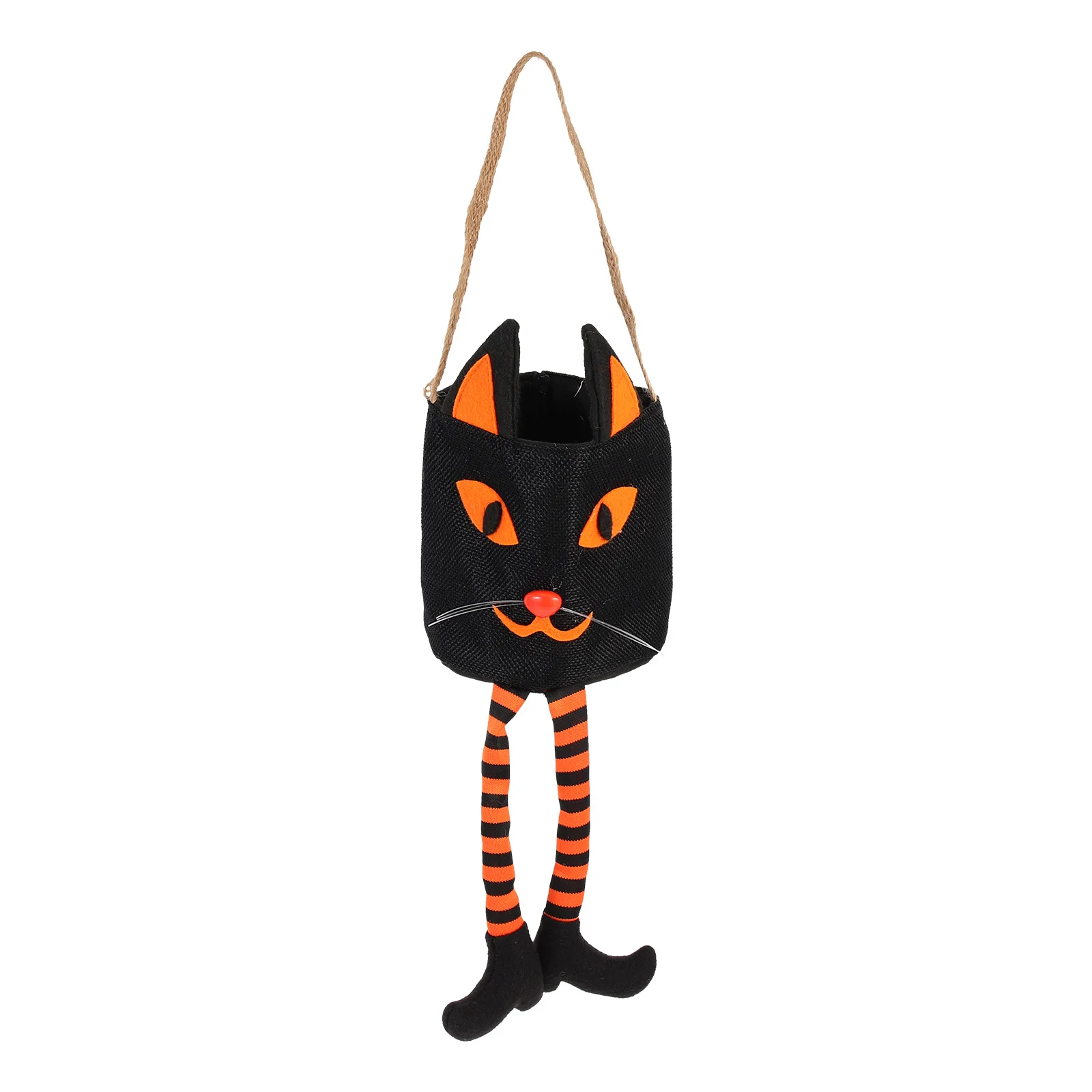 Halloween Candy Long-legged Cat Bag Bags for Party Favors Bucket Buckets Gift Biscuit Wrapping Black 
Halloween Candy Long-legged Cat Bag Bags for Party Favors Bucket Buckets Gift Biscuit Wrapping Black