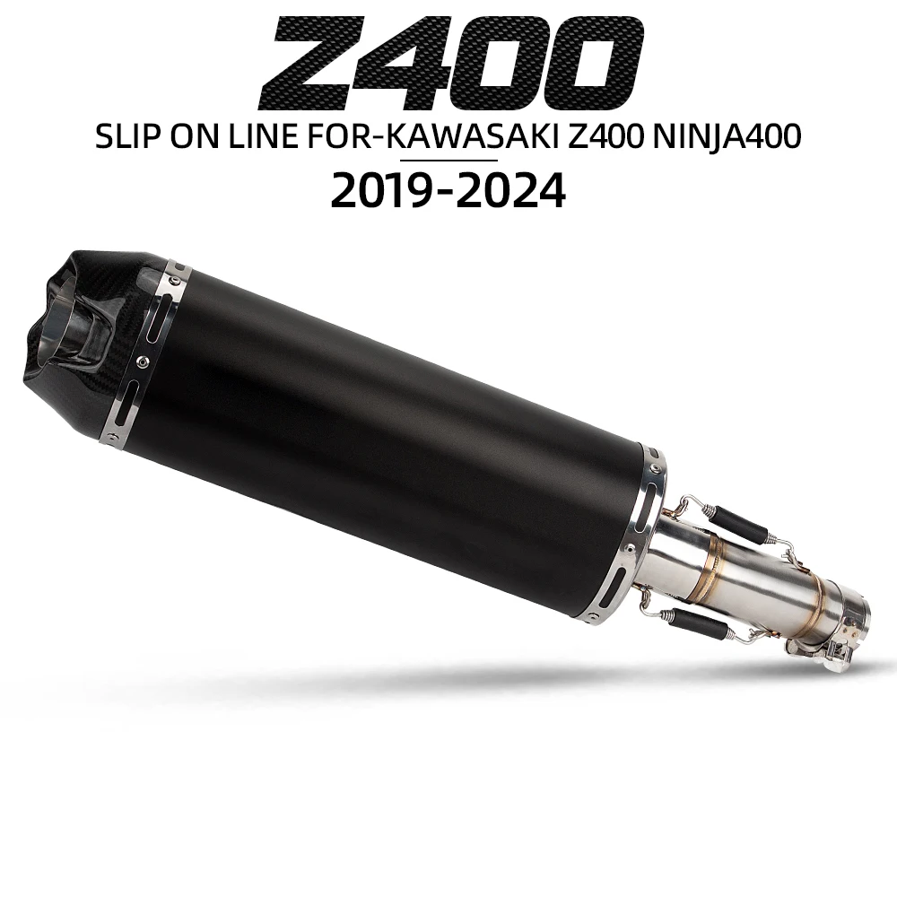 Motorcycle Exhaust Link Pipe Modify Middle Section ARRO Carbon Fiber Tip Muffler For Kawasaki Ninja 400 Z400 Ninja400 2019-2024
Motorcycle Exhaust Link Pipe Modify Middle Section ARRO Carbon Fiber Tip Muffler For Kawasaki Ninja 400 Z400 Ninja400 2019-2024