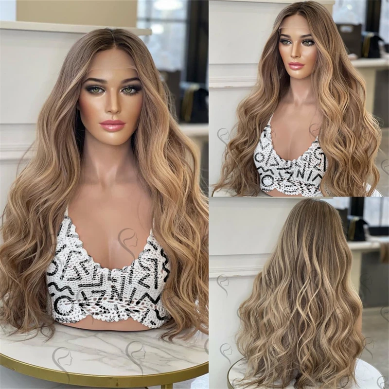 Ombre Коричневый Блондинка HD Парик Фронта Шнурка 13x4 Средняя Часть Синтетический Объемный Парик Шнурка для Женщин Легкая Предварительно Сорванная Линия Волос 28 Дюймов
Ombre Коричневый Блондинка HD Парик Фронта Шнурка 13x4 Средняя Часть Синтетический Объемный Парик Шнурка для Женщин Легкая Предварительно Сорванная Линия Волос 28 Дюймов