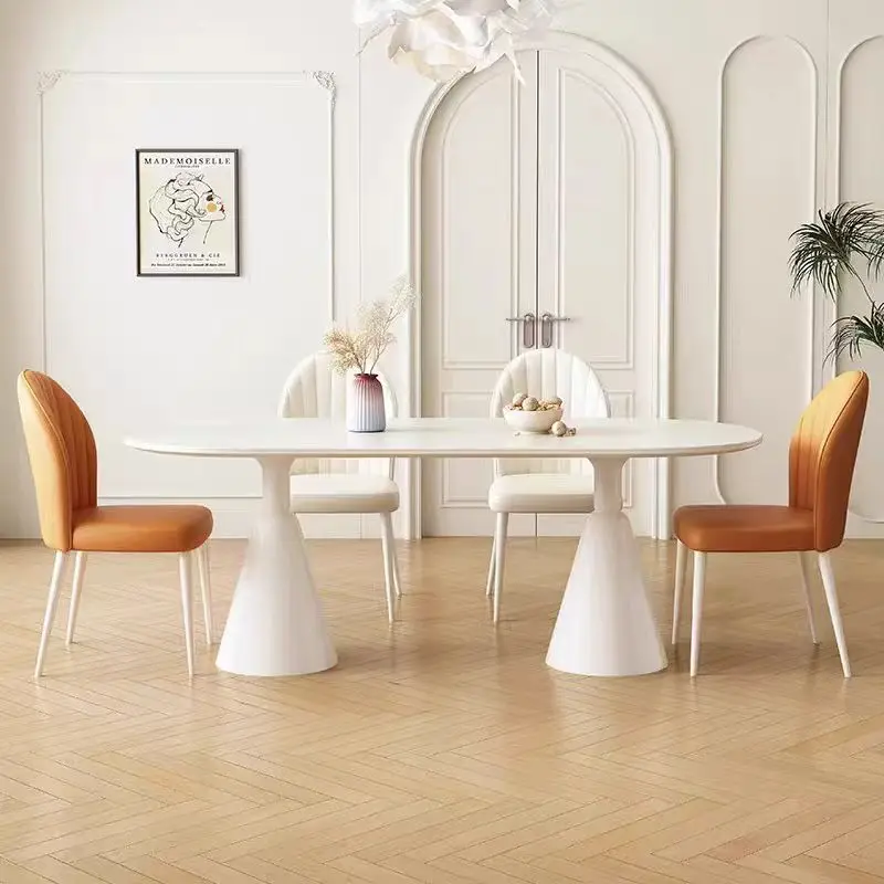 @#2025 New Arrival Minimalist Cream Style Dining Table Suitable for 4-8 People Minimalist Dining Set for Restaurants and Hotels
@#2025 New Arrival Minimalist Cream Style Dining Table Suitable for 4-8 People Minimalist Dining Set for Restaurants and Hotels