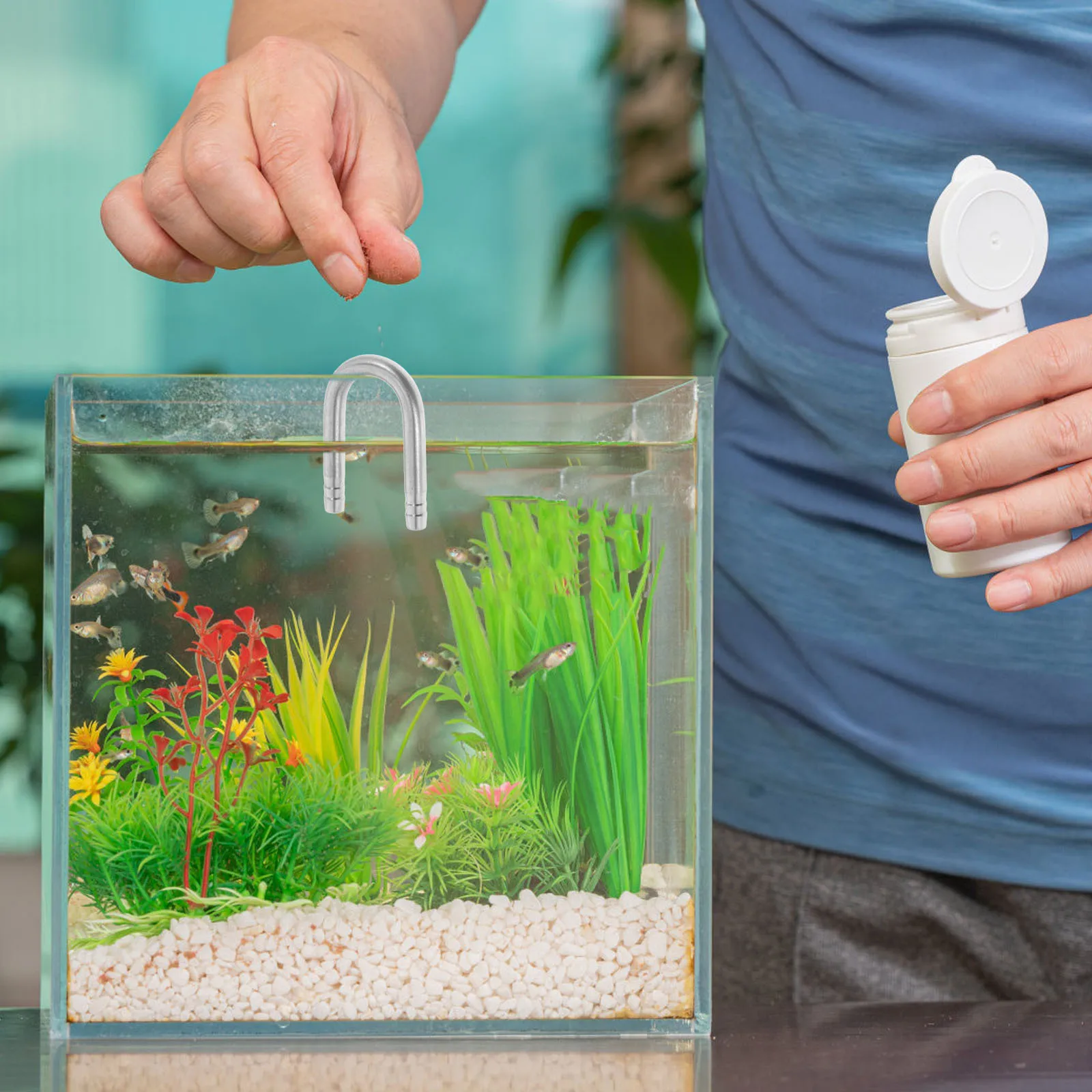 U Shaped Stainless Steel Connector for Aquarium Co2 System Heavy Duty 304 Metal Joint Smooth Polished Finish Secure Fit for Fish
U Shaped Stainless Steel Connector for Aquarium Co2 System Heavy Duty 304 Metal Joint Smooth Polished Finish Secure Fit for Fish