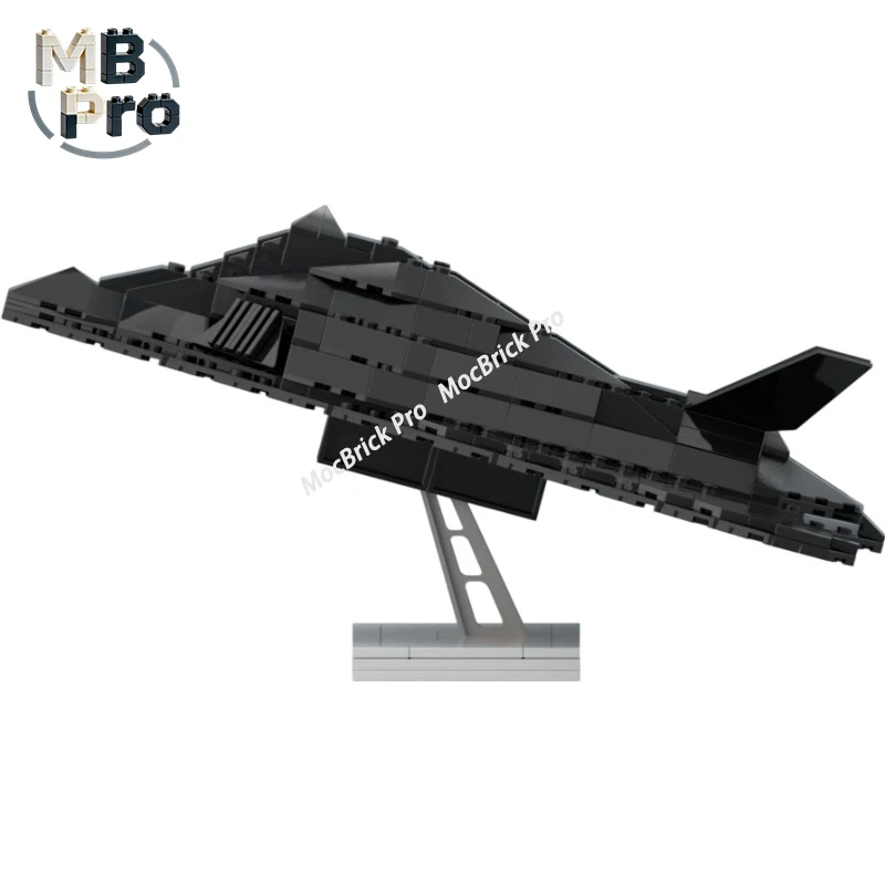 Stealth Attack Aircraft Building Block Set - Night Hawk StyleBlack Triangle Jet Model DIY Assembly Blocks Collectible Gift336pcs
Stealth Attack Aircraft Building Block Set - Night Hawk StyleBlack Triangle Jet Model DIY Assembly Blocks Collectible Gift336pcs