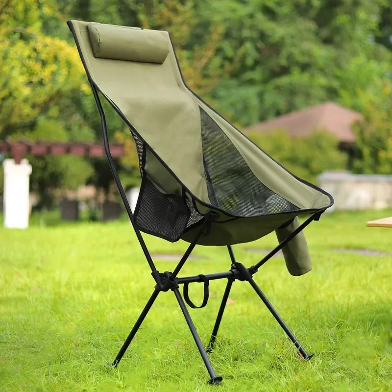 Comfortable Outdoor Ultra Light Aluminum Alloy Portable Folding Chair with Height Added Space Chair Backrest Ch air for Fishing
Comfortable Outdoor Ultra Light Aluminum Alloy Portable Folding Chair with Height Added Space Chair Backrest Ch air for Fishing