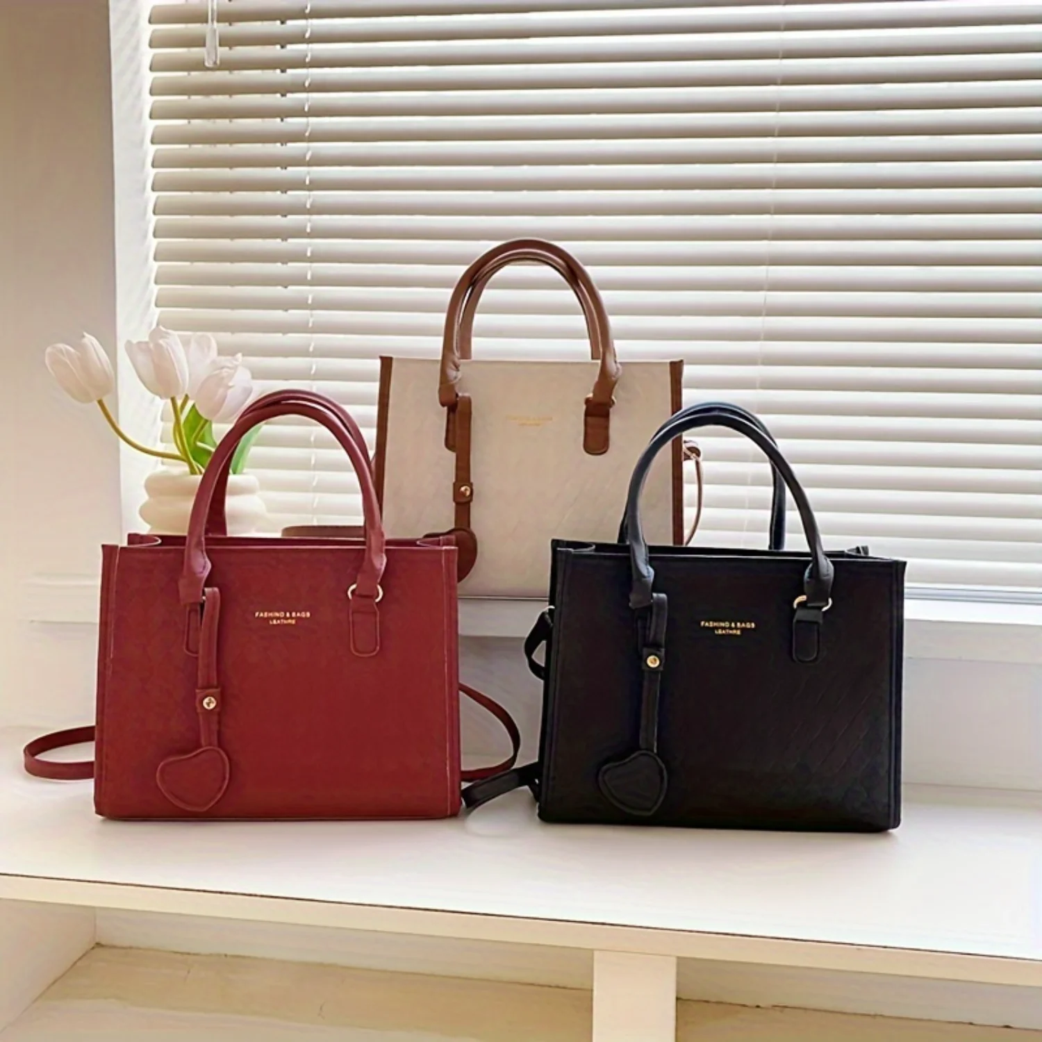 Stylish Satchel Bag: Top Handle, Crossbody, Shoulder Bag for Women, Fashionable Handbag & Purse
Stylish Satchel Bag: Top Handle, Crossbody, Shoulder Bag for Women, Fashionable Handbag & Purse