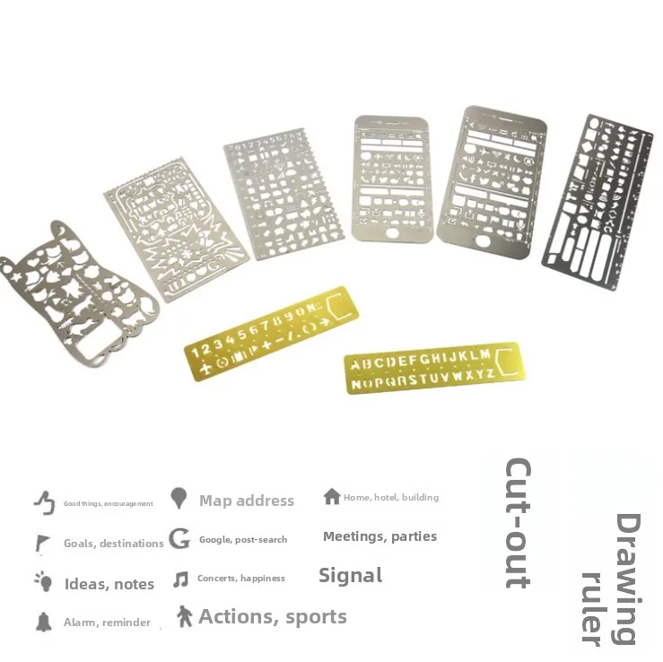 Металлическая полая стальная линейка, дизайнерский шаблон для скрапбукинга, сделай сам, инструменты для ведения журнала, домашняя ткань, швейные материалы
Металлическая полая стальная линейка, дизайнерский шаблон для скрапбукинга, сделай сам, инструменты для ведения журнала, домашняя ткань, швейные материалы