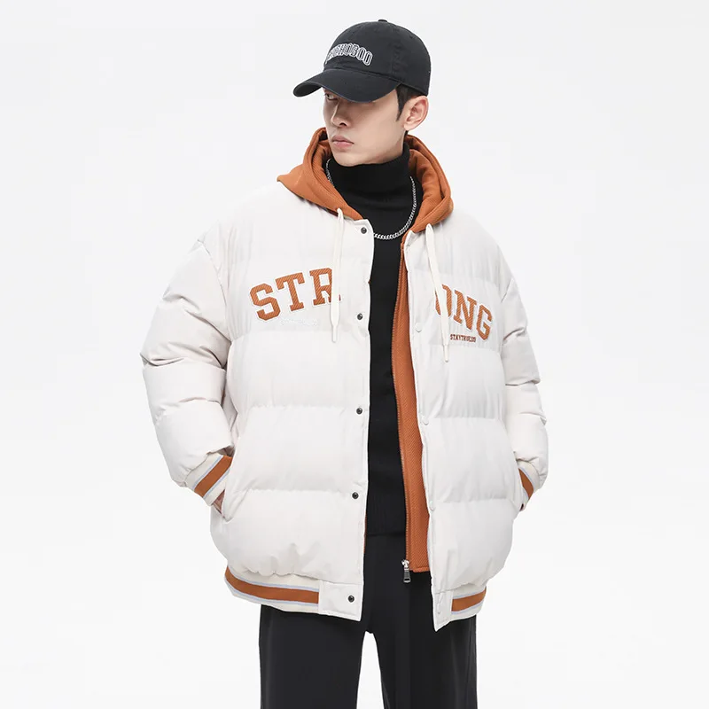 Hooded Parkers Winter Thick Thermal Cotton Coat Winter Jacket Men's Zipper New Jacket Streetwear Men's Windproof Fashion Jacket
Hooded Parkers Winter Thick Thermal Cotton Coat Winter Jacket Men's Zipper New Jacket Streetwear Men's Windproof Fashion Jacket