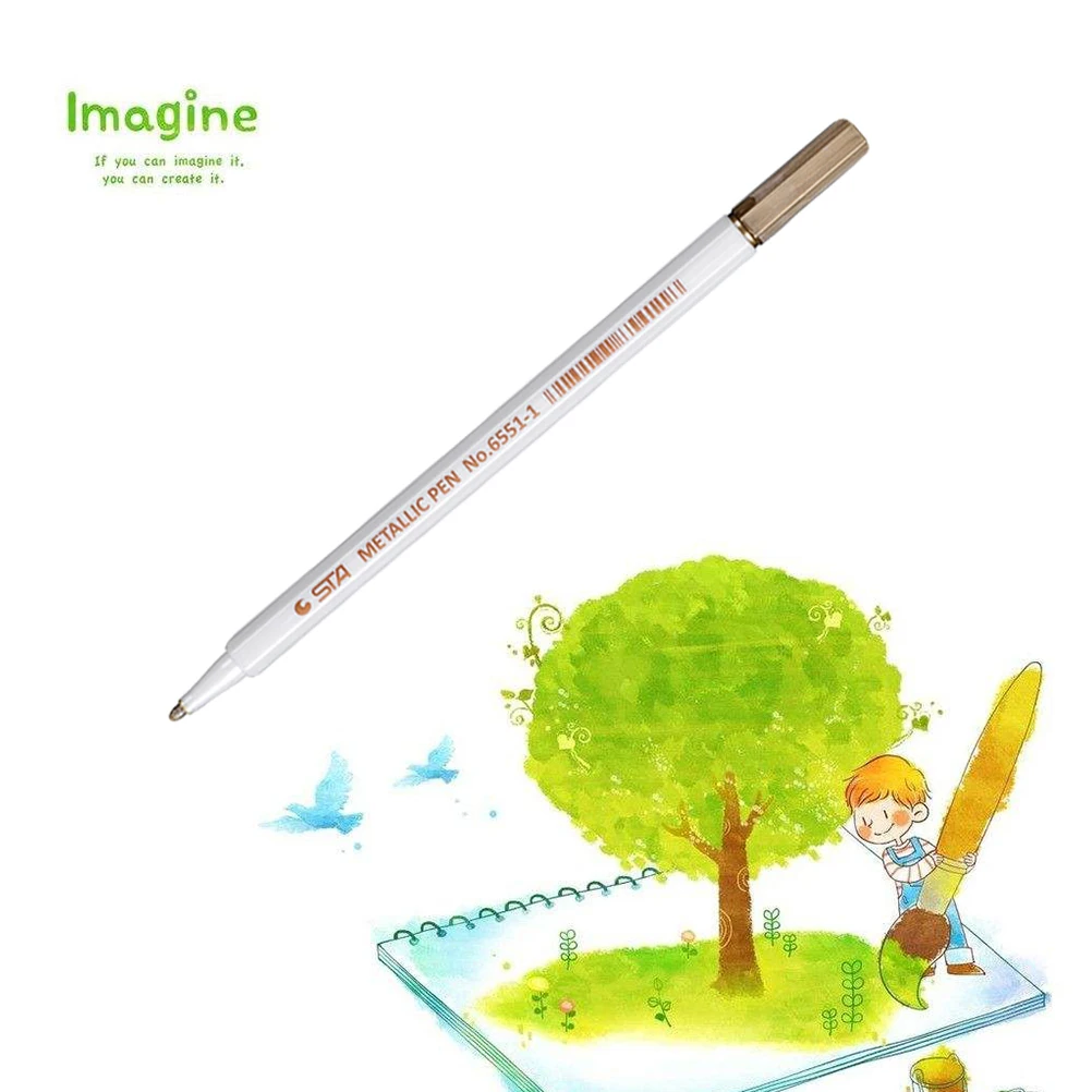 Metallic Colored Marker Pens for Painting Sketching Coloring Non-Toxic Water-Based Tips Quick Drying Perfect Journal
Metallic Colored Marker Pens for Painting Sketching Coloring Non-Toxic Water-Based Tips Quick Drying Perfect Journal