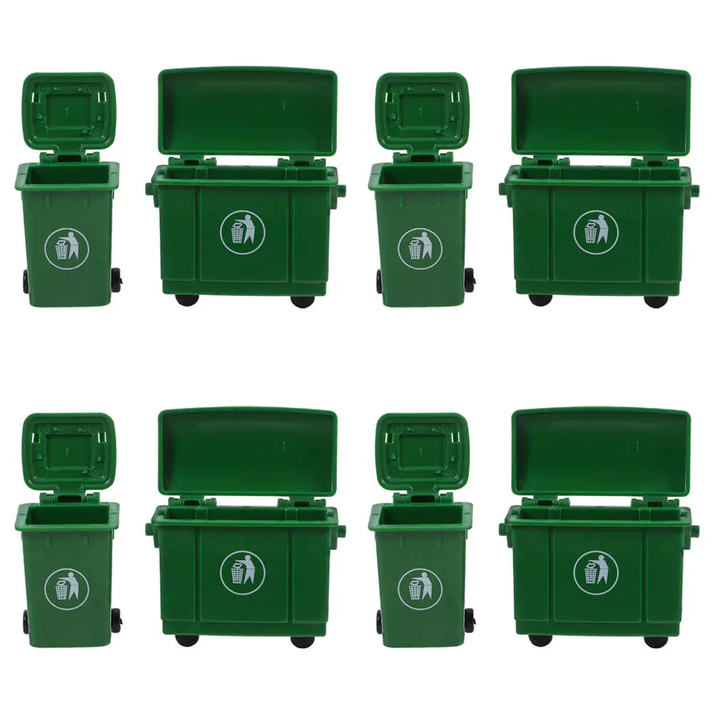 8Pcs Mini Trash Can Set Authentic Simulation Garbage Bin for Miniature World Dollhouse Accessories Micro Landscape Supplies
8Pcs Mini Trash Can Set Authentic Simulation Garbage Bin for Miniature World Dollhouse Accessories Micro Landscape Supplies