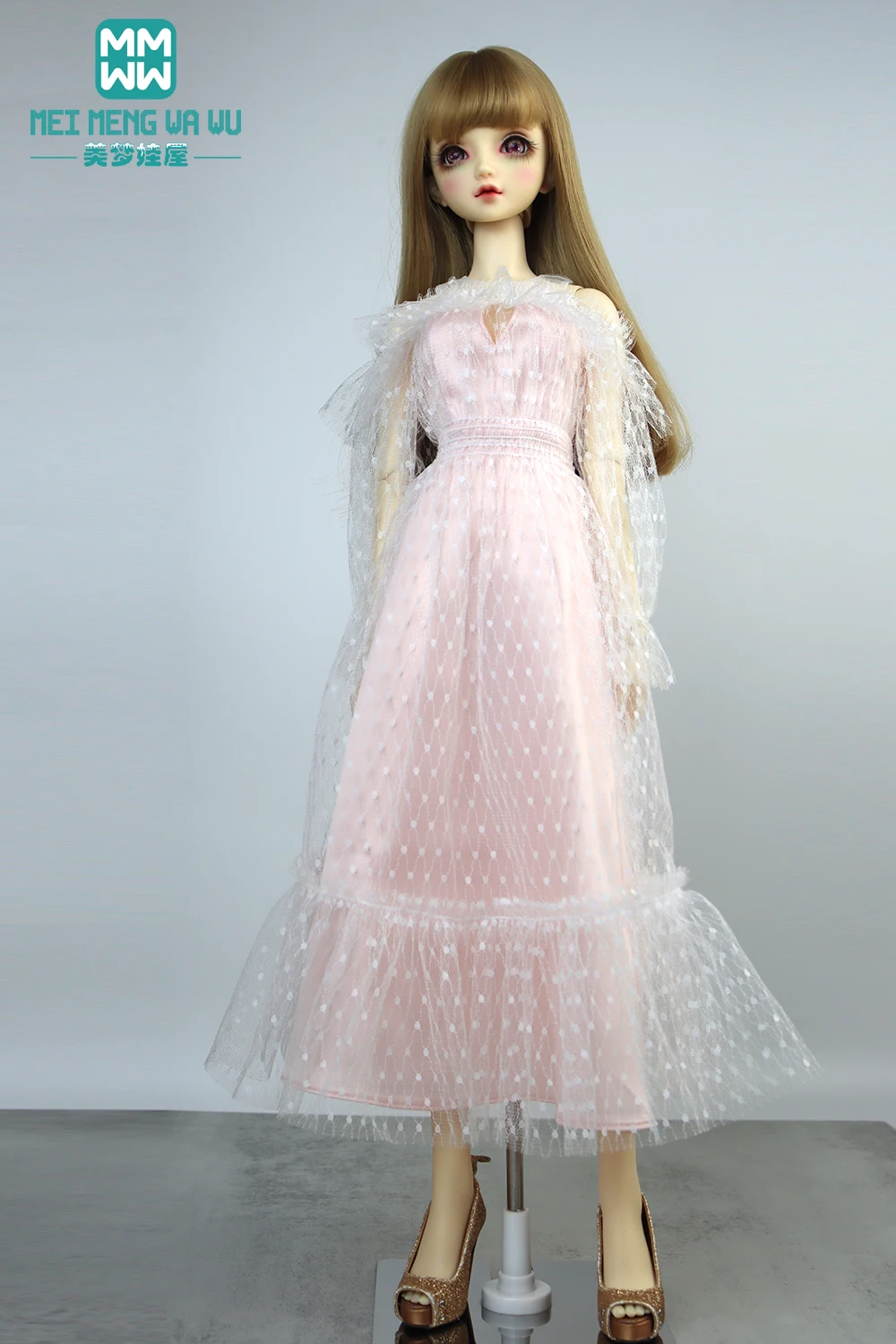 Одежда для кукол BJD для 1/3 60 см DD SD, модная кружевная марлевая макси-юбка, розовая, черная, белая, аксессуары, подарки
Одежда для кукол BJD для 1/3 60 см DD SD, модная кружевная марлевая макси-юбка, розовая, черная, белая, аксессуары, подарки