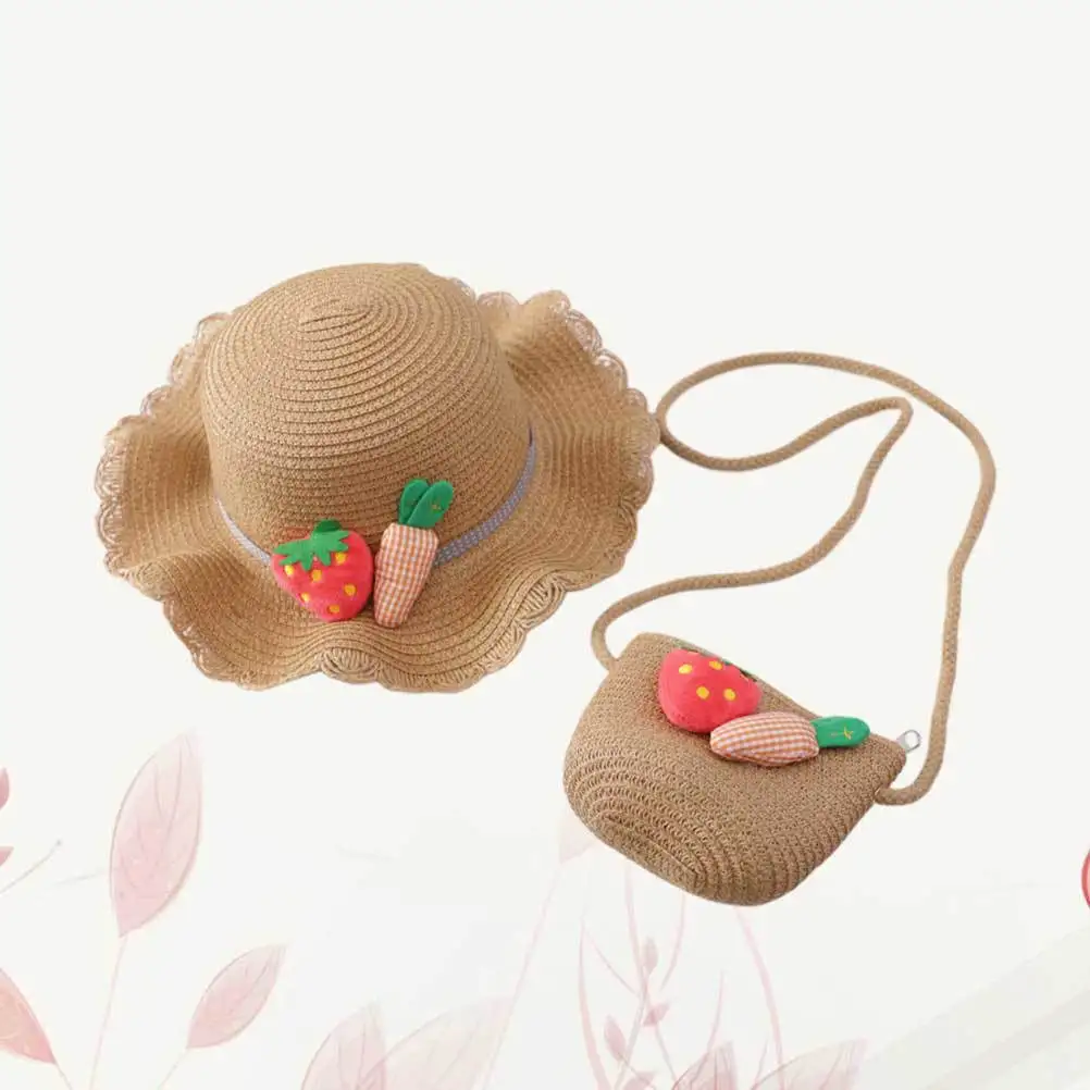 Girls Sun Hat Children's Beach Set Hats for Little Bags Toddler Khaki Kids Summer
Girls Sun Hat Children's Beach Set Hats for Little Bags Toddler Khaki Kids Summer