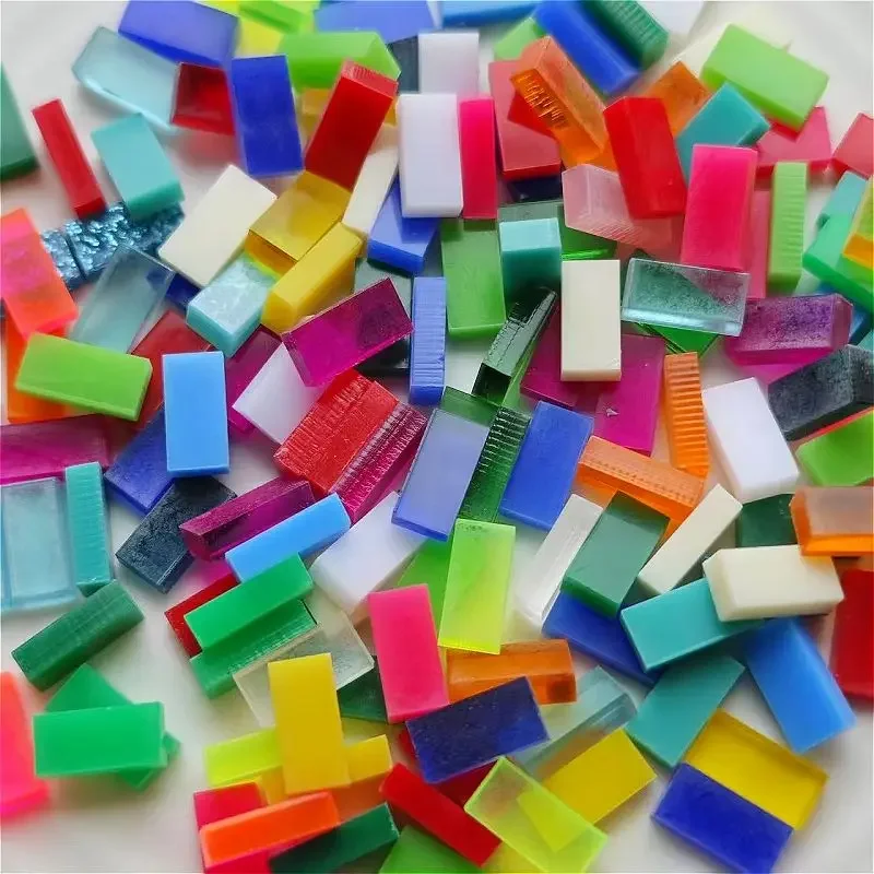 Around 107pcs Soft Acrylic Mosaic Tiles Rectangle Mix Colorful Tiles DIY Mosaic Making for Craft Arts Accessories 180
Around 107pcs Soft Acrylic Mosaic Tiles Rectangle Mix Colorful Tiles DIY Mosaic Making for Craft Arts Accessories 180