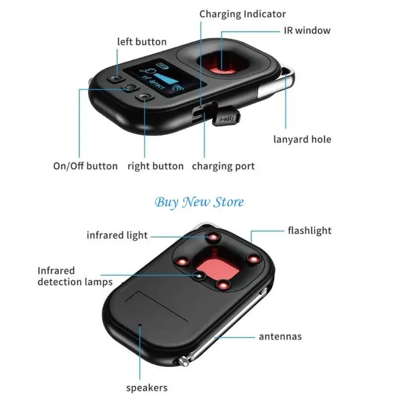 20CE Infrareds Detectors AntiSpys Wiretapping Wireless Camera Bugs Gadget Detectors Spys
20CE Infrareds Detectors AntiSpys Wiretapping Wireless Camera Bugs Gadget Detectors Spys