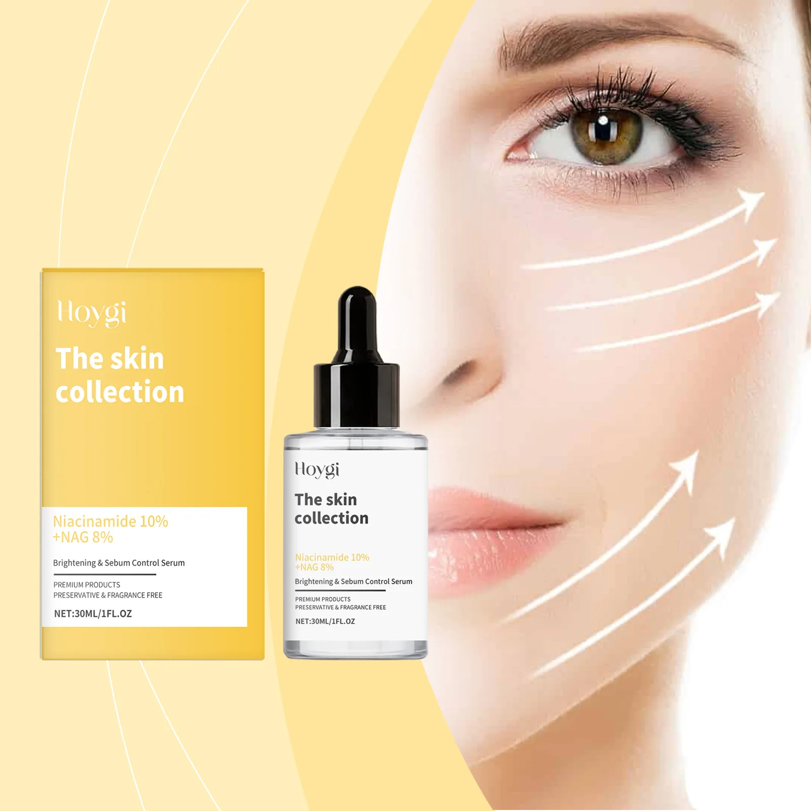Nicotinamide Serum for Face Brightening Skin Tone Balance Oil Control Anti Acne Improve Dullness Skin Nourishing Repair Essence
Nicotinamide Serum for Face Brightening Skin Tone Balance Oil Control Anti Acne Improve Dullness Skin Nourishing Repair Essence
