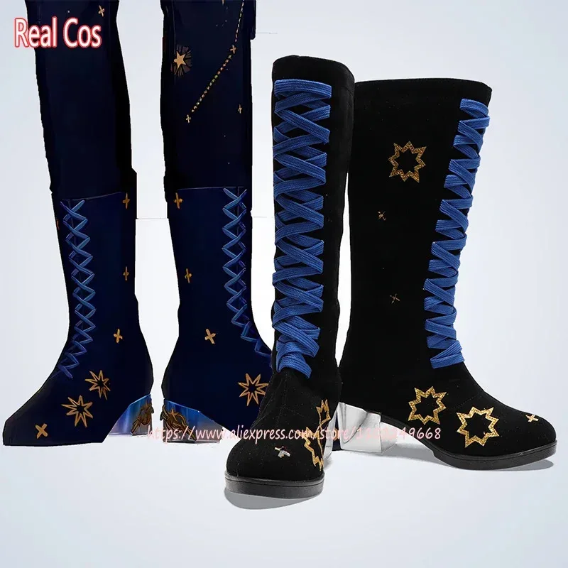 RealCos Ensemble Stars Cosplay Fine Knights Shoes Women Girl Halloween High Heels Shoes Custom made
RealCos Ensemble Stars Cosplay Fine Knights Shoes Women Girl Halloween High Heels Shoes Custom made