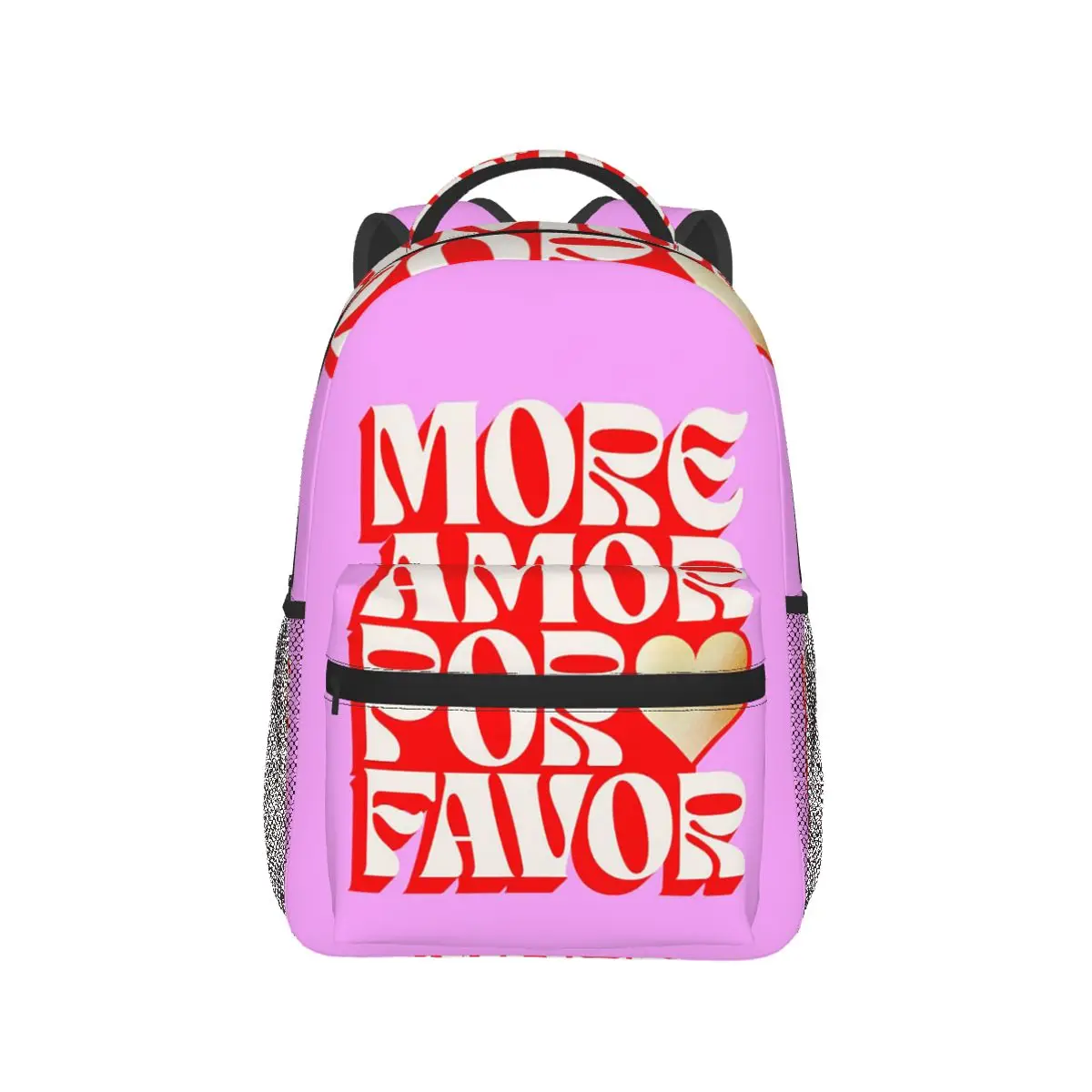 More Amor Por Favor Backpack Hot Sale Daypack Large Capacity Kids BookBag School Bag Shoulder Bags for Men Women
More Amor Por Favor Backpack Hot Sale Daypack Large Capacity Kids BookBag School Bag Shoulder Bags for Men Women