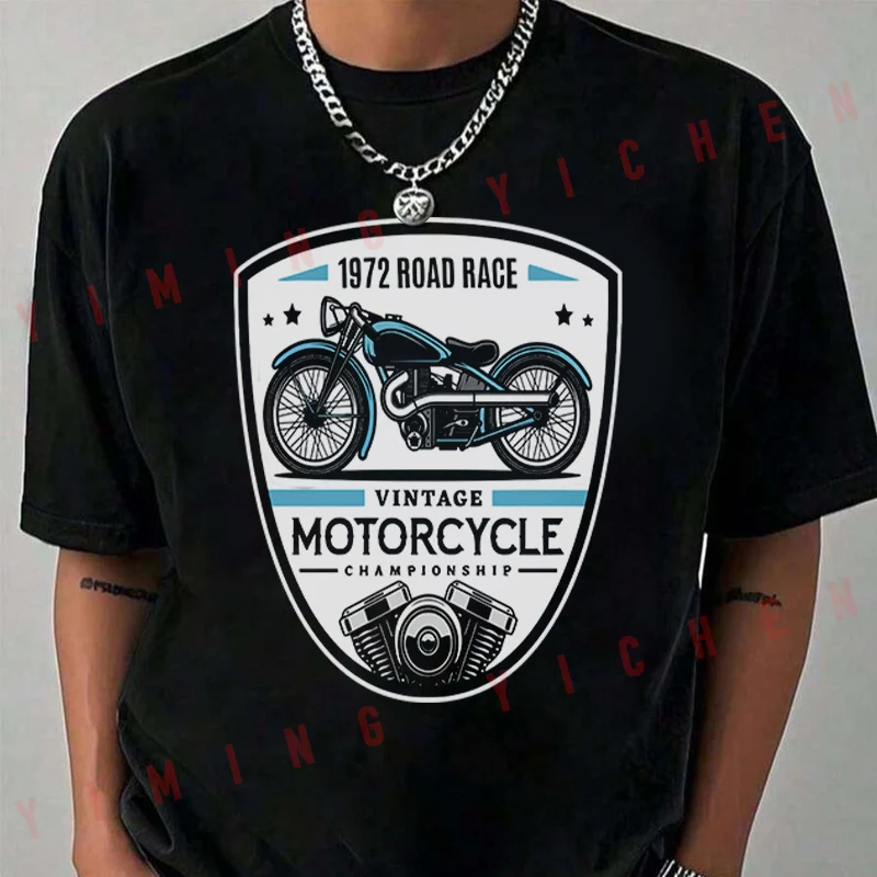 A Close Up Of A Motorcycle Badge T-Shirt Moto Riders Summer Men's Fashion Casual O-Neck Tops Tee 2026
A Close Up Of A Motorcycle Badge T-Shirt Moto Riders Summer Men's Fashion Casual O-Neck Tops Tee 2026