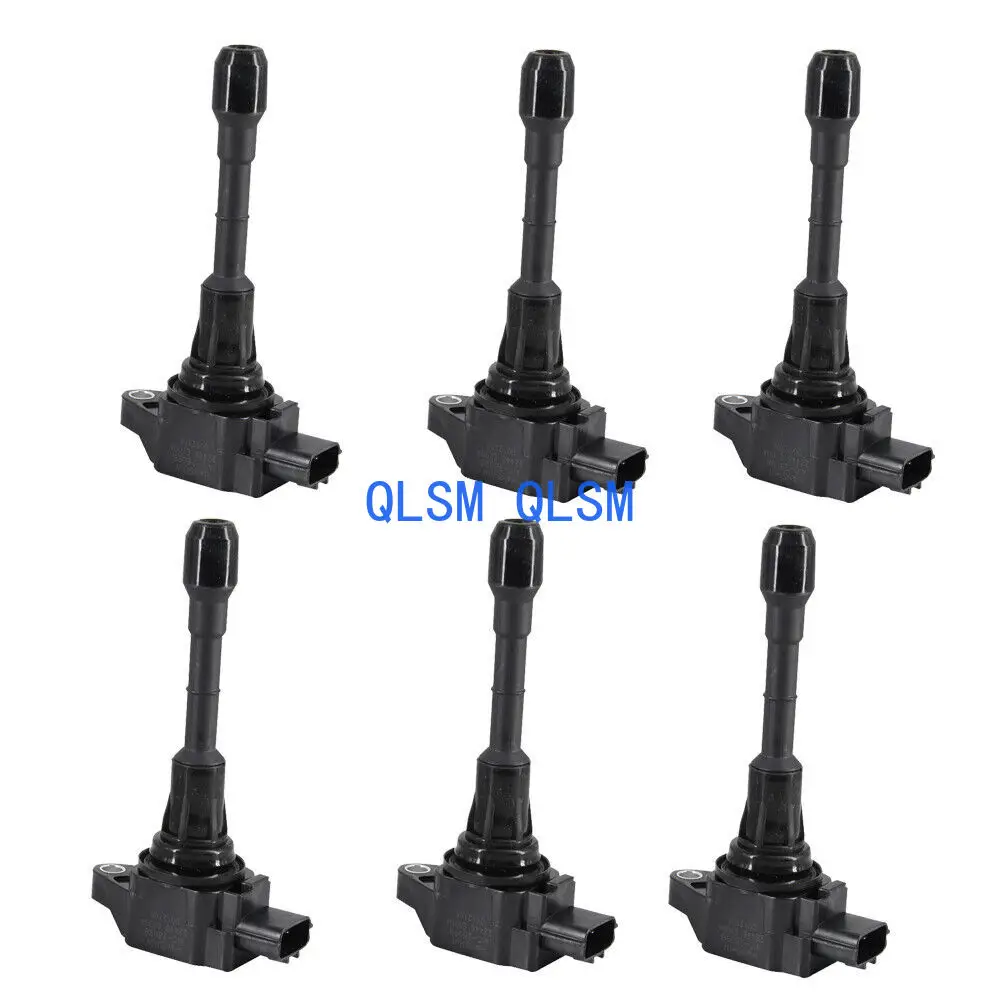 6-Piece Ignition Coil Package for Nissan 370Z/Infiniti G37 3.7L V6 2008 2009 - 2013
6-Piece Ignition Coil Package for Nissan 370Z/Infiniti G37 3.7L V6 2008 2009 - 2013