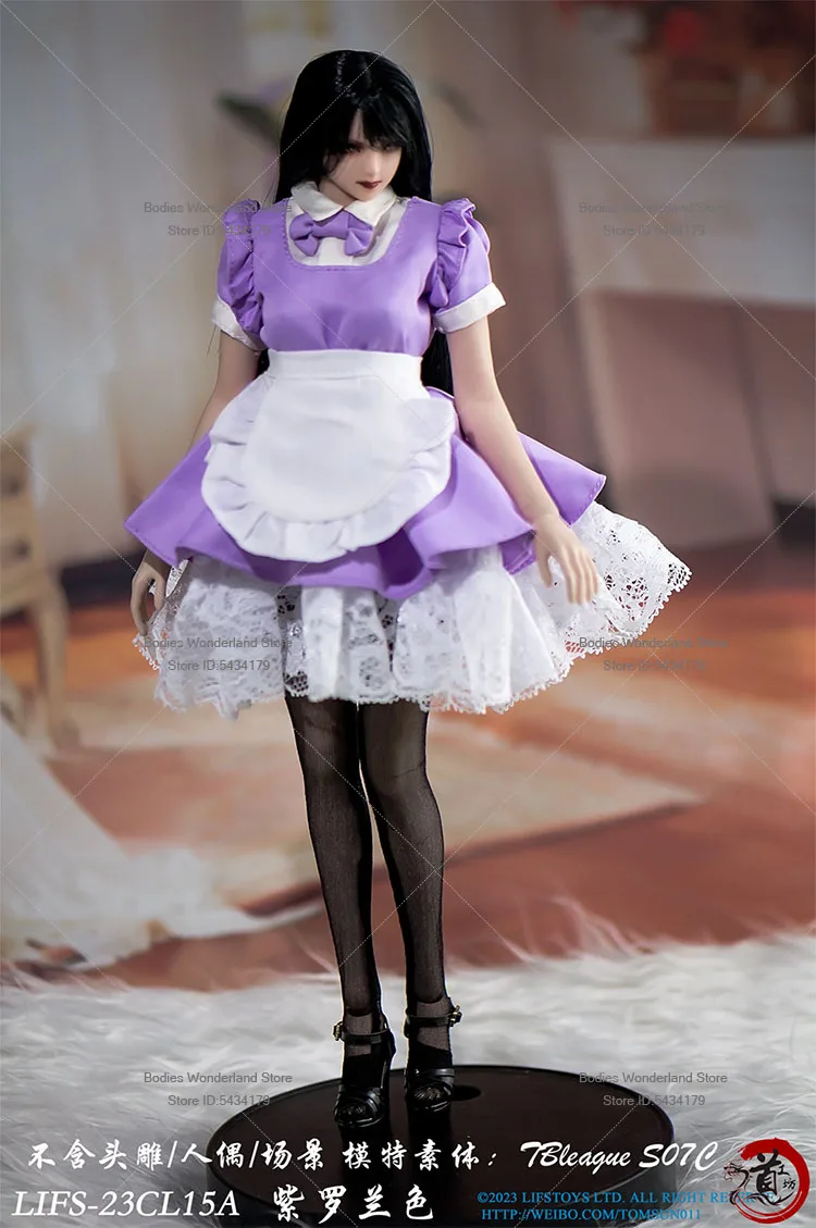LIFS23CL15 1/6 Scale Female Soldier Bow Lace Retro Cute Maid Outfit Model Puffy Dress Clothes For 12inch Action Figure Doll
LIFS23CL15 1/6 Scale Female Soldier Bow Lace Retro Cute Maid Outfit Model Puffy Dress Clothes For 12inch Action Figure Doll